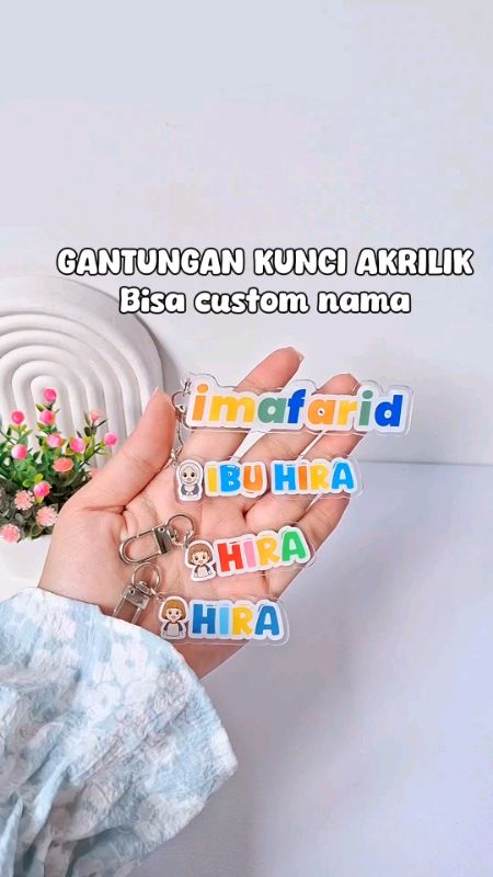 Gantungan kunci custom nama 🥰 #gantungankunci #gantungankuncinama #gantungankuncicustom #RacunShopee #PromoNonStop #Diskon50Persen #ShopeeCOD #pikato