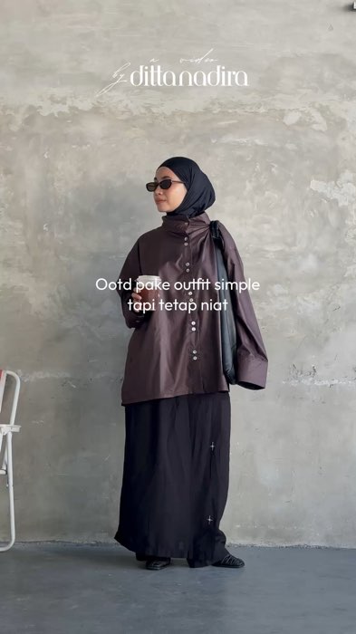 #OOTDFashionShopee #kemejaoversizewanita #kemejawanita #roklayer