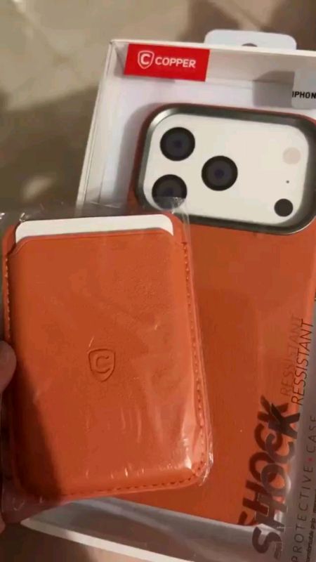 COPPER For iPhone 17 pro Max case+magnetic+card wallet #PromoNonStop #casepremiumiphone #GratisOngkirRP0 #SpillBawaBerkah