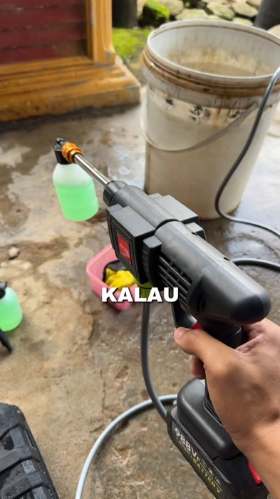 Alat steam jet cleaner portable #GakNyeselBel...