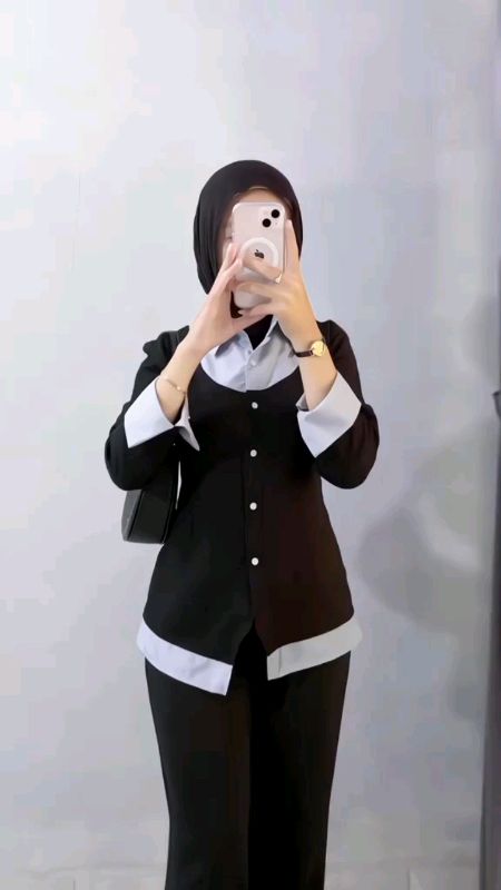 Kemeja Blouse Korea..❤️❤️ #blousewanita #blouse #blousekorea #blousecantik #blousekekinian #blousemurah #RacunShopee