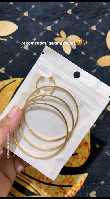 Gelang nya cakep banget?❤️✨     #murah #gelangtitanium #RacunShopee
