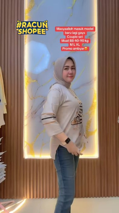 Kaos couple#shopeevideo #coupleset#kaoscouple#CODinApa