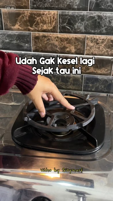 Gak sia sia punya ini bakalan dipakai #tatakankompor #dudukankomporuniversal #dudukankomporgas #dudukankomporantislip