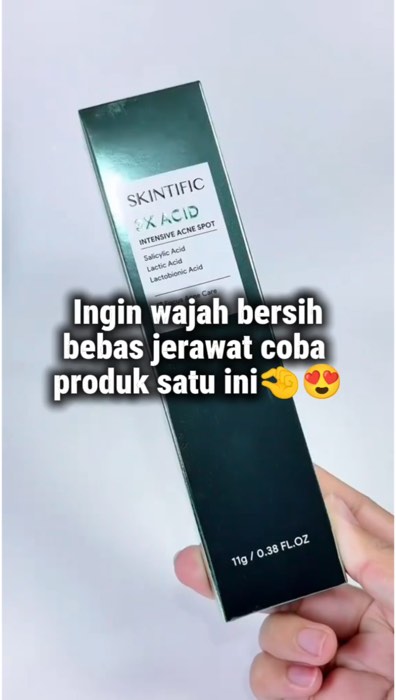 Rawat jerawat dengan produk satu ini #SpillRacunShopee #RacunShopee #skintific3xacid #skintific3xacidintensiveacnespot #3XAcidIntensiveAcneSpotSkintif