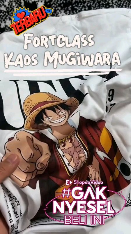 Kaos T-Shirt LUFFY Cotton Premium Kaos Pria#kaosluffy #kaosdistropria #OOTDFashionShopee #CODinApa #ShopeeCOD #GakNyeselBeliIni #GratisOngkirRP0