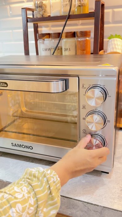 Upgrade oven dapur ✨ Yang ini kapasitasnya besar, fitur lengkap, dan estetik juga #ovensamono #samonooven #ovenpremium #samonoovenpremium