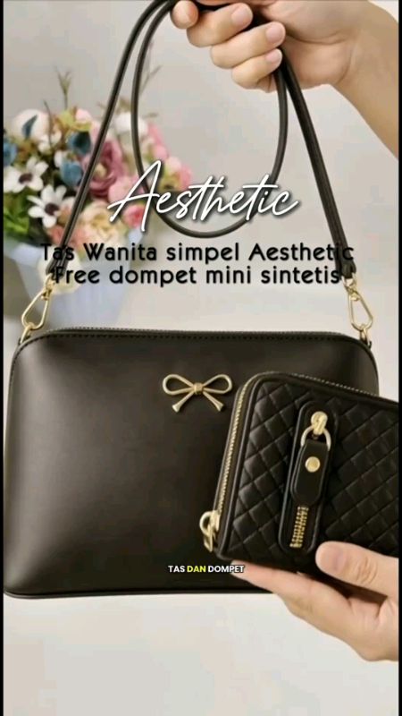 Tas free dompet mini #RacunShopee #shoulderbag #ShopeeFashionHaul #OOTDFashionShopee #FashiondiShopee
