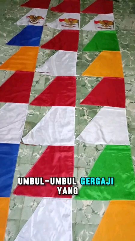 Umbul umbul gergaji merah putih #umbulumbulmerahputih #umbulumbul17agustus #ViralDiShopeeVideo #PromoNonStop #GratisOngkirRP0‍