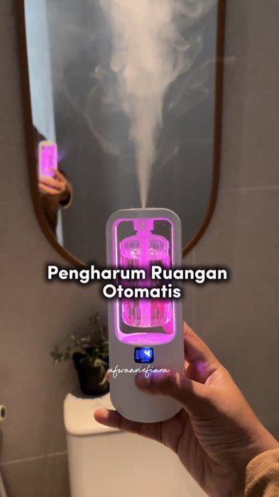 Pengharum ototmatis #pengharumruangan #pengharumkamarmandi #pengharumruanganotomatis #diffuseraromathearpy #humidifierdiffuser #pewangikamarmandi
