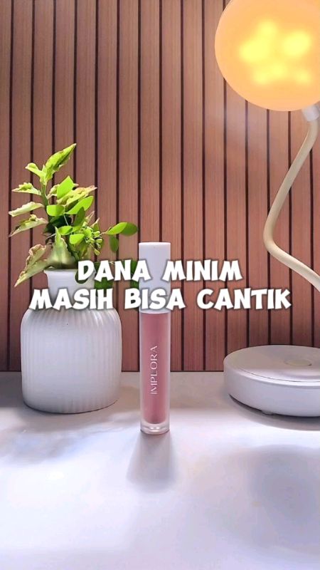 punya dana minum nggak masalah #implora #imploralipvelvet #lipcream #lipvelvet #lipmatte