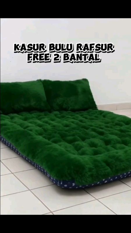 Kasur Bulu Rafsur #kasurlipat #kasurbulu #kasurbulurasfur #kasurrafsur #kasuranakkos #kasurminimalis #shopeevideo #RacunShopee