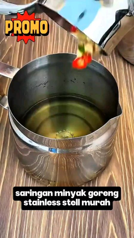 saringan minyak goreng stainlis #saringanminyak #saringanstainless