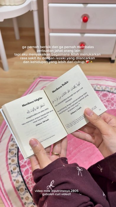 amalkan ini, insyaallah rezeki selalu dilancarkan 🥹🤍✨ #bukuzikirpagipetang #bukuzikir #bukuzikirharian #bukuzikirpenambahrizki