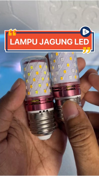 Lampu jagung 3 warna #lampujagung #lampujagung3warna #lampujagungled #ShopeeCOD #shopeevideo #fyp