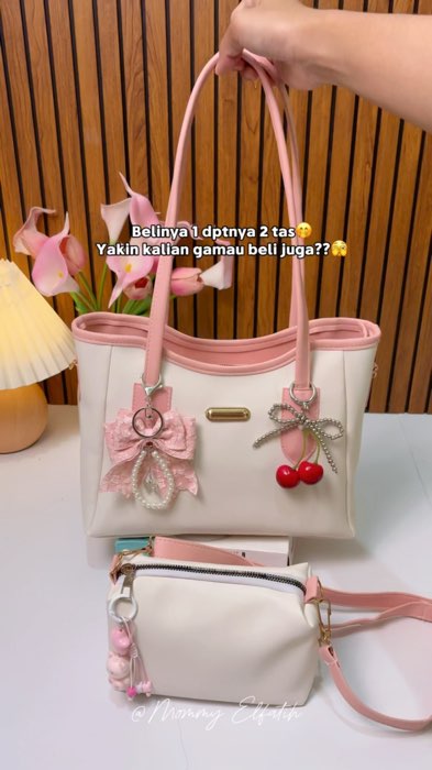 #SpillBawaBerkah #GakNyeselBeliIni #CODinApa #ShopeeLook #GratisOngkirRP0 #OOTDFashionShopee #shoulderbag #totebag #taswanita #totebagaesthetic #fyp