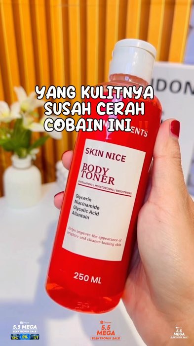 #ViralDiShopeeVideo #TermurahDiShopee #SpillBawaBerkah #PromoNonStop #tonerbadan #tonerviral #toner #tonerwajah #tonerbadanviral #pencerahkulitbadan