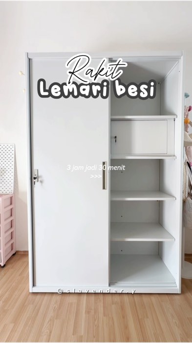 tim funiture besi atau ngga plastik💓👀 #lemaribesi #lemaripakaian #lemariminimalis #RacunShopee