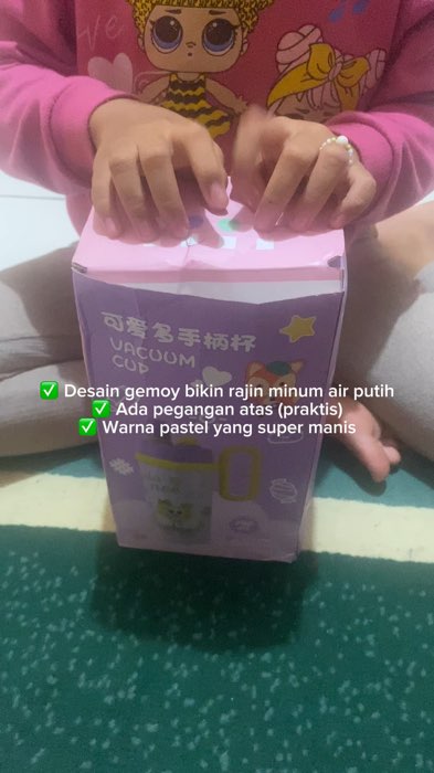 ￼TUMBLER STAINLESS STEEL KARAKTER LUCU & GEMOY #tumblerlucu #temblergemoy
