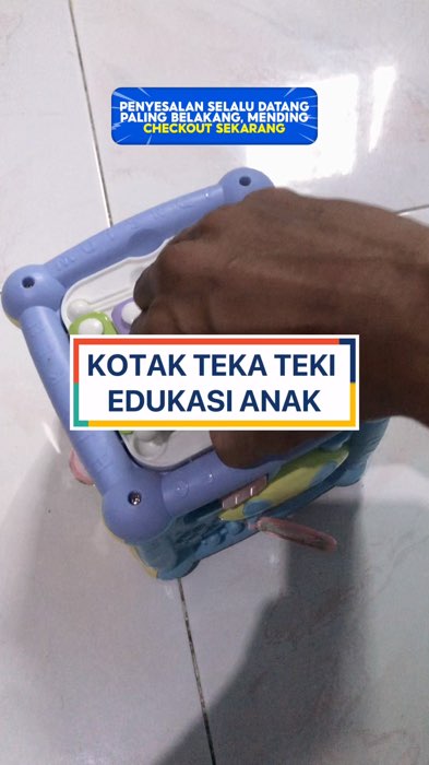 KOTAK EDUKASI ANAK #kotakedukasianak #mainananak #mainanedukasi #mainanunik #mainanmurah #RacunShopee #DiskonRacunShopee #mainananakmurah #mainananaki