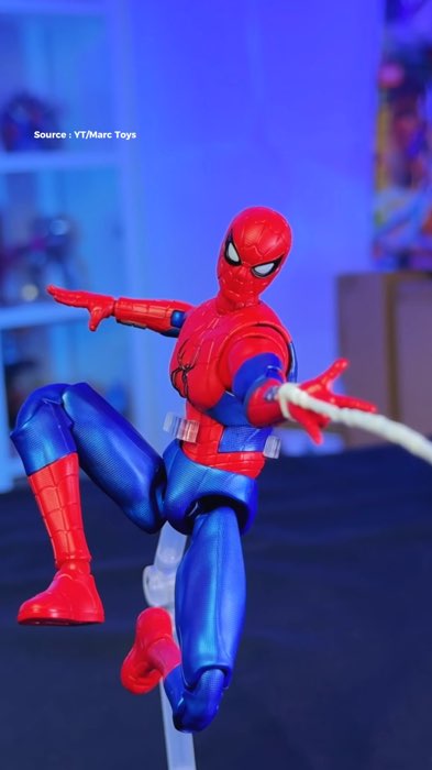 blokees spiderman brand new day champion class #blokees #mainan #spiderman #actionfigures #marvel
