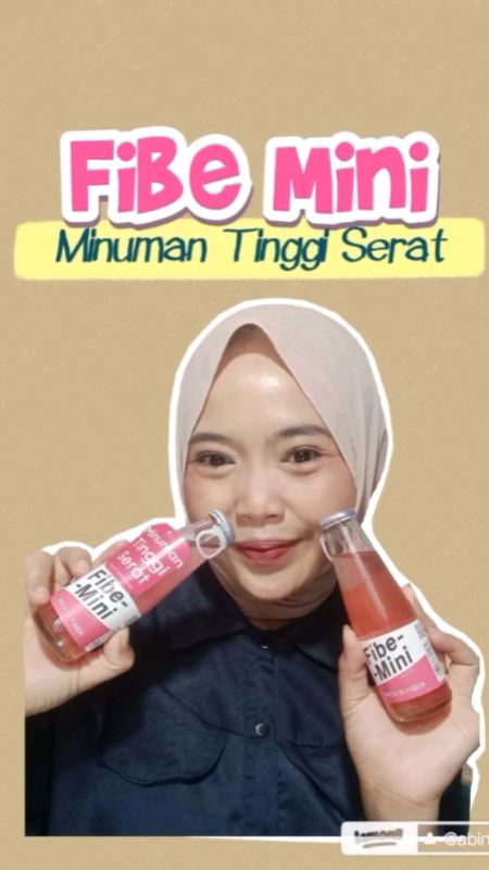 #FibeMini #MinumanTinggiSerat #DailyFibeMini #MinumanSerat