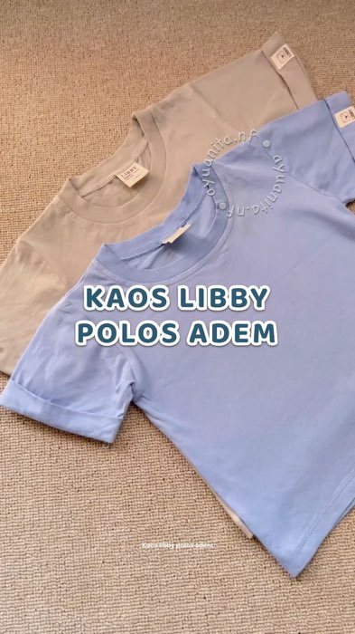 Kaos polos libby #bajubayi #bajulibby #kaoslibby #libby #kaospolosanak #bajuanak #SpillShoppee #SpillRacunShopee #RacunShopee #ShopeeReview