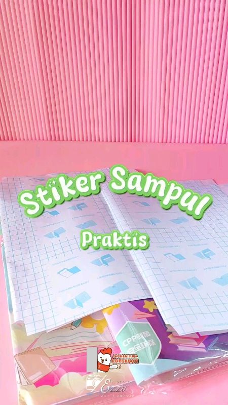 Sampul Buku Stiker PVC #ViralDiShopeeVideo #BadaiTapiBudget #SpillBawaBerkah #SpillRacunShopee #RacunShopee #stikersampulbukusekolah #sampulbuku
