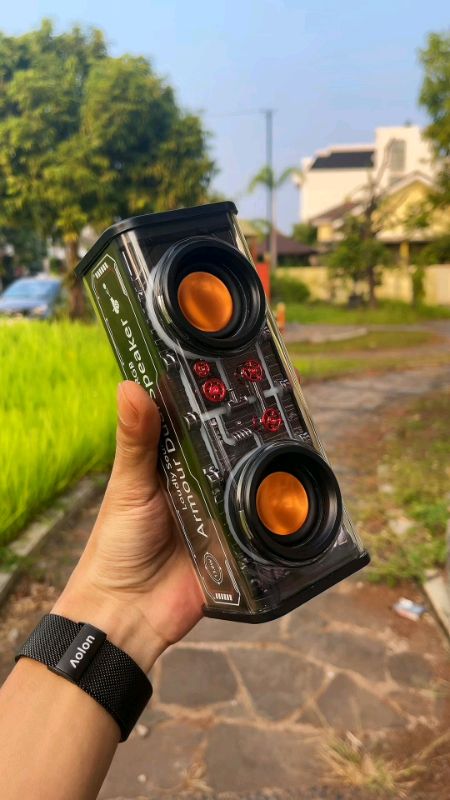 Speaker Portable Mecha Super Bass #speaker #speakerbluetooth #speakerportable