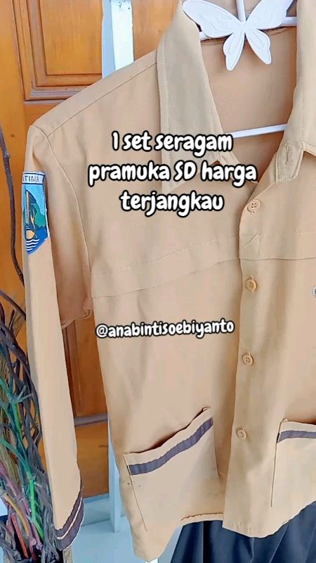 setelan seragam Pramuka dan merah putih SD harga murce#seragamsekolah #Seragampramuka #diskon10persen #setelananaksd #setelanseragamsekolah #SeragamSD
