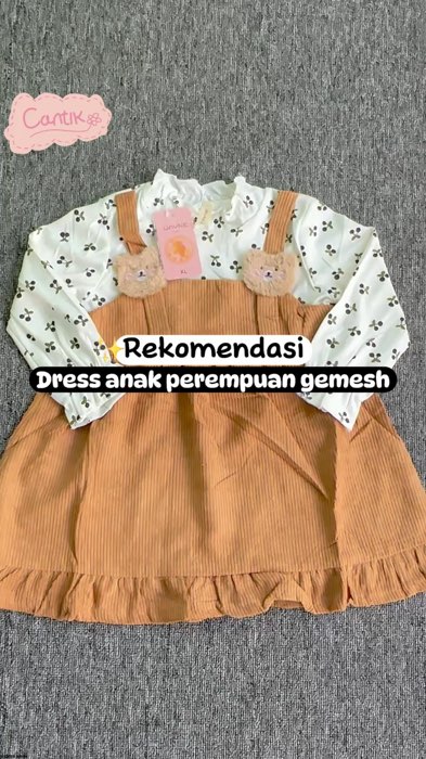 Dress anak perempuan😍#RacunShopee #DiskonRacunShopee #SpillRacunShopee #dressanak #ViralDiShopeeVideo #viral #SpillBawaBerkah #Cashback40Persen #cod