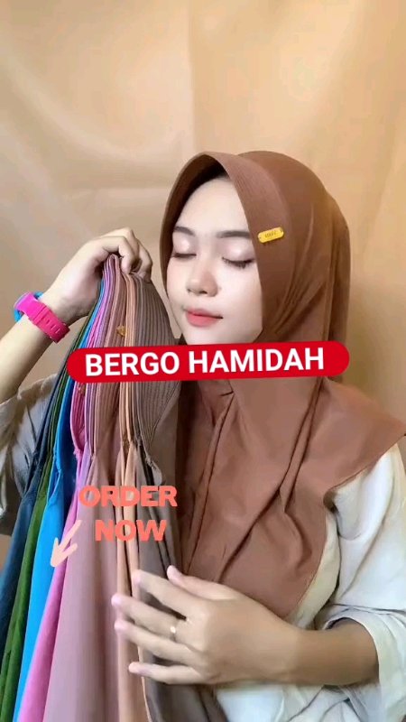 KLIK KERANJANG KUNING #bergohamidah #bergolabel #hijabinstan #bergoviral #gratisongkir0 #gratisongkirshopeevideo