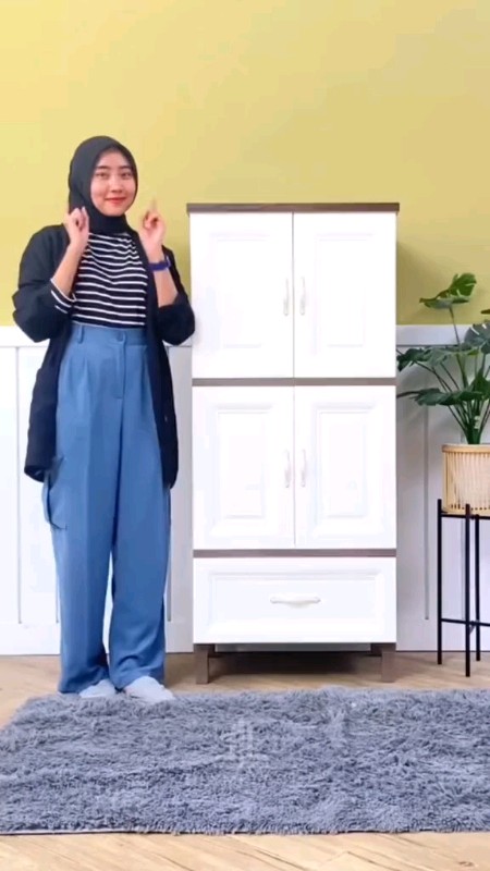 LEMARI DRAWER KEKINIAN! Bisa buat isi apa aja dan secantik itu guys yuk di CO #lemariplastik #lemari #drawercabinet #drawer #olymplast #furniture