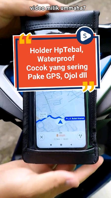 #bismillah #ShopeeLook #RacunShopee #ngojol #buatmudik #cocokbangett #cocokbangett #busatebal #holderwaterproof #holderhpmotorkuat #holderviral #fypツ