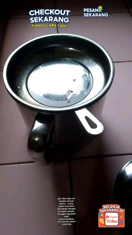 Oil Pot Stainless #oilpotsaringanminyak #oilpot #RacunShopee #DiskonRacunShopee #SpillRacunShopee #SpillBawaBerkah