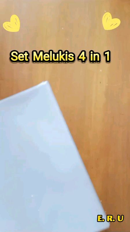 paket lengkap untuk melukis #fypdongggggggg #setmelukis #shopeevideo