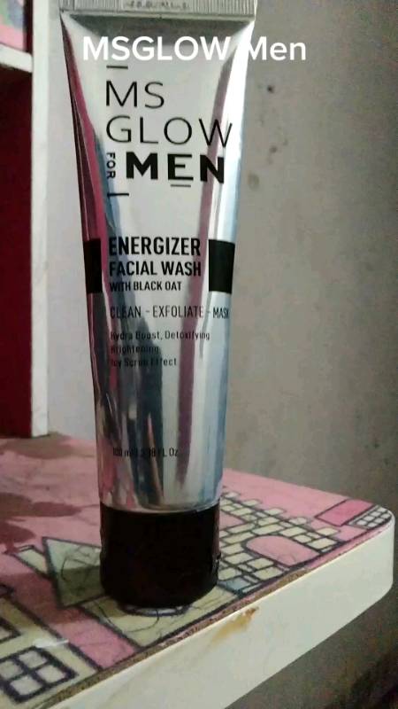 MSGLOW men facial wash#msglow #msglowmen #facialwashbrightening #SpillRacunShopee #racunshope #GakNyeselBeliIni #maskerwajah #facialwashscora