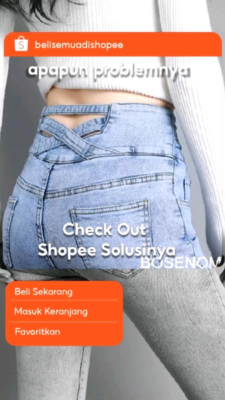 #RacunShopee #jeanshighwaist #jeansmurah #racunshopeemurah