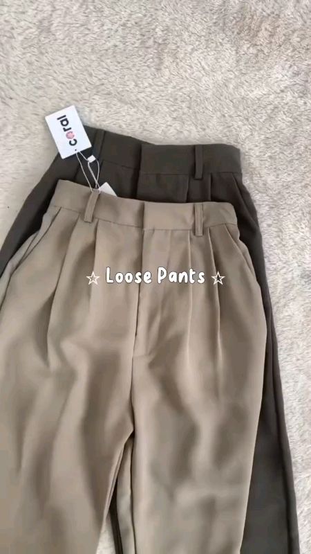 Loose Pants premium murah #shopeevideo #SpillRacunShopee #RacunShopee #loosepants #loosepantsmurah