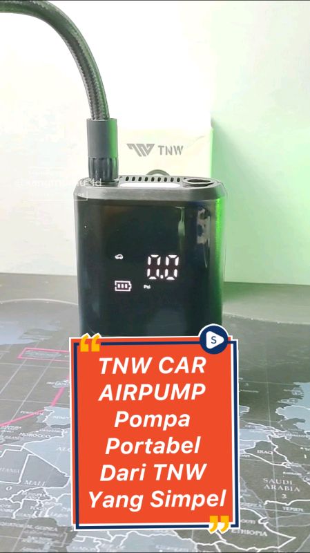 TNW CAR AIRPUMP Pompa Portabel Dari TNW Yang Simpel. #Pompaportabel #PompaTnw #Pompamobil #Pompamotor #pompabanmini #Pompaelektrik #Pompaban