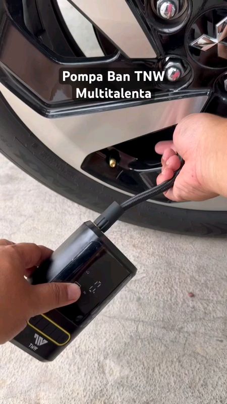 TNW Inflator Pompa 8000mah #inflatorpompabanportable #TNWCarAirPurmpTire #TNWindonesia #RacunShopeeCheck