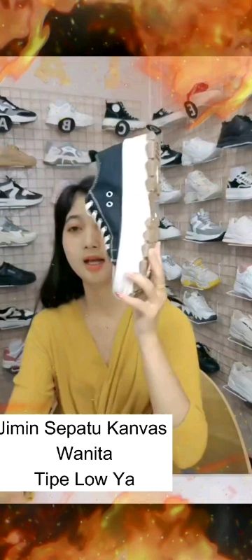 Sepatu sneakers pria dan wanita tipe flat #RacunShopee #sepatusneakers #sepatu