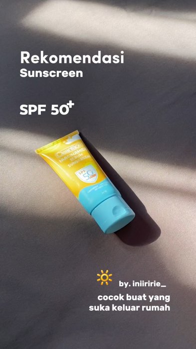 Sunscreen 50 SPF 🔆🤩 cocok bngt buat yang suka keluar rumah, CO sekarang juga #purbasari #PurbasariMakeup #skincareroutine #skincare #sunscreen