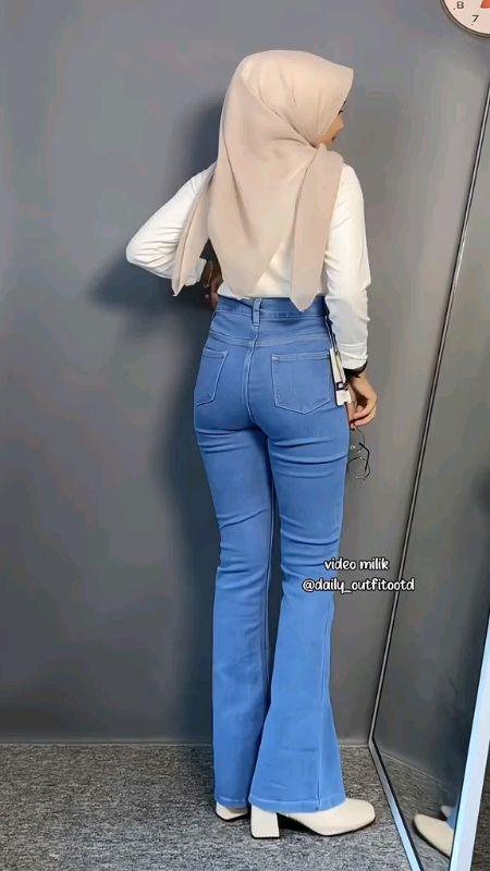 celana cutbray high waist jeans#spillbawahberkah #shopeevideofeed #shopeevideo #spillracunshoppee #ShopeeReview #ShopeeCOD #celanacutbray #celana