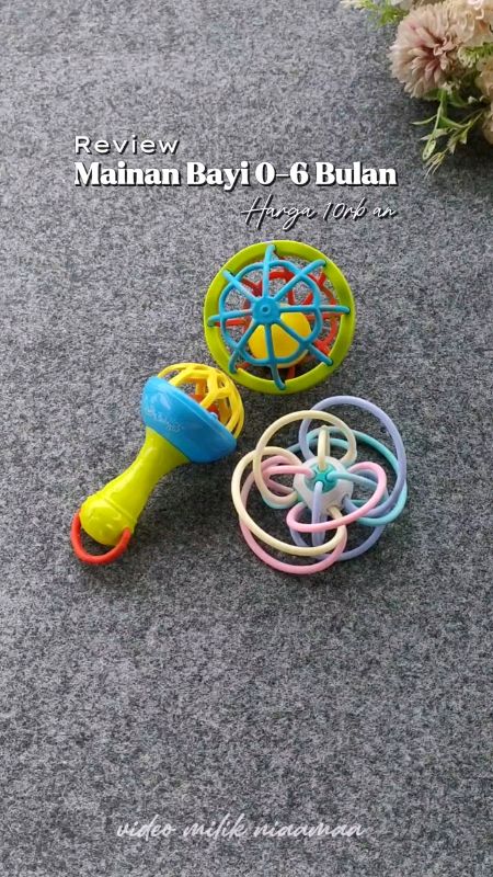 Mainan bayi rattle set #mainanbayi #mainanbayimurah #rattlebayi #rattleteetherbayi #rattlebayimurah #shopeevideo #SpillRacunShopee