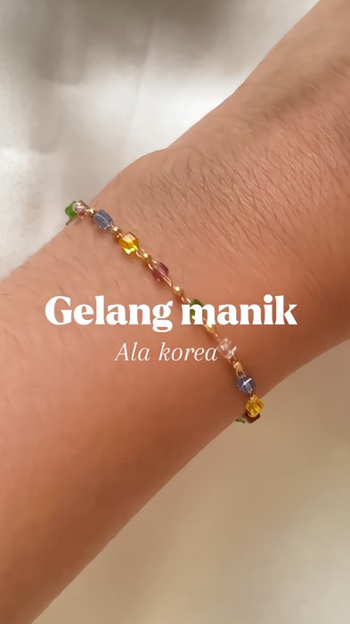 Secakep ini cuma 3000an #gelang #gelangtitanium #gelangwanita
