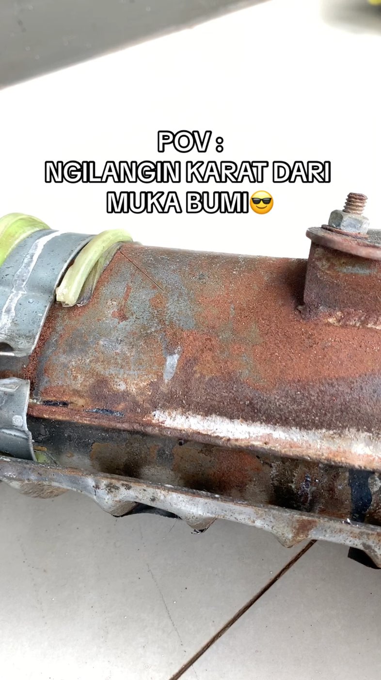 Cari penghilang karat? pakai lexa aja!😎✨ #fyp #pembersihkarat #pengkilapmotor