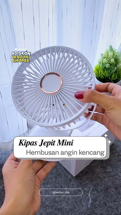 Kipas jepit mini #minifan #minifanportable #kipasemergency #kipasportable #anginkencang #dingin #gajiansale #shopeevideo #ShopeeHaul #ShopeeCOD #viral