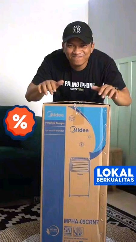 AC portabel,,mudah di pindah2...   #RacunShopee #yukdicekout✌ #shopeevideo #
