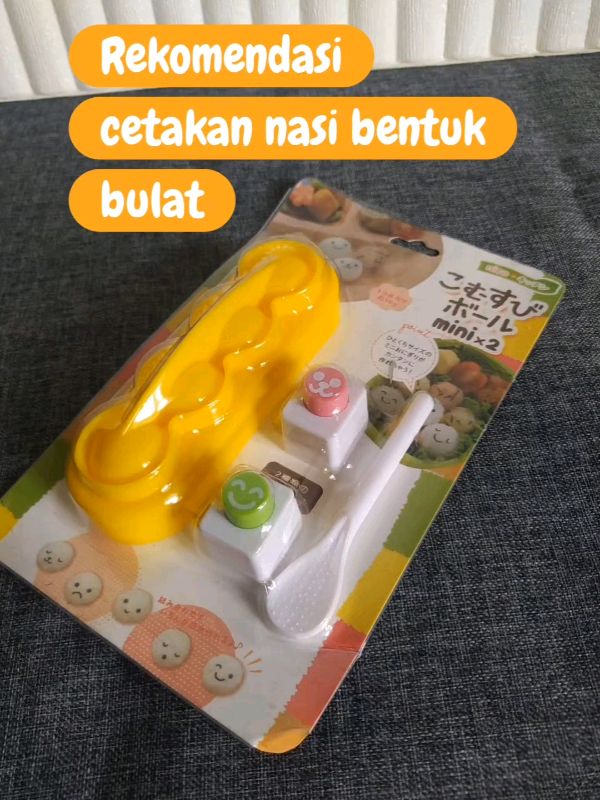 cetakan bento bulat